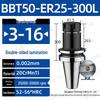 CNC-Hochgeschwindigkeits-Doppelseitiger BBT30/40/50-ER20/25/32 Werkzeughalter mit Dynamischer Auswuchtung