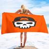 Microfiber Beach Towel Skull Beach Towel Blanket,Sand Proof Swimming Bath Pool Towel for Travel Camping Yoga Sport,Oversized