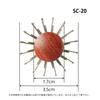 Sanby Industrial Roll Brush SC Series 35mm 16 Rows Japan-made (Diameter SC-20)