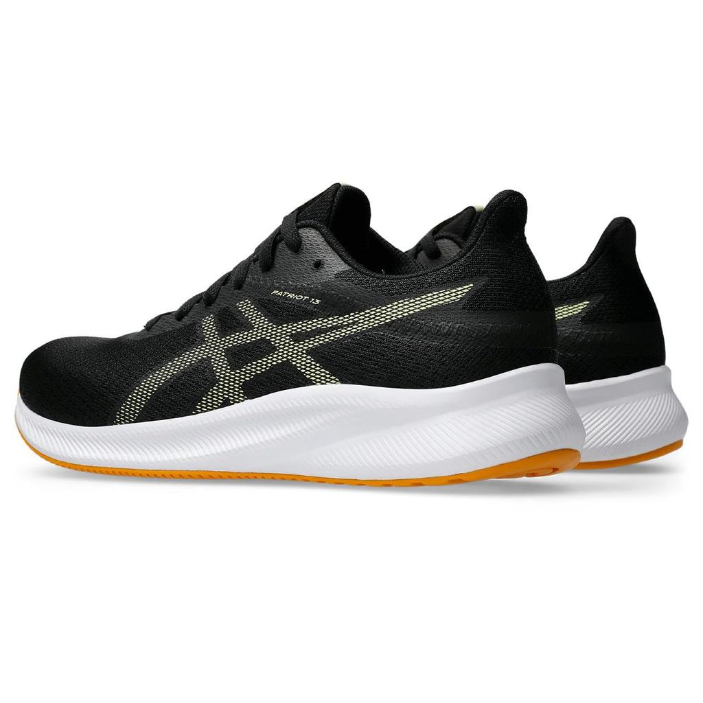 PATRIOT 13 Running Shoes 1011B485 011 Cm 2E [Asics] Men's (Black/Huddle Yellow) 26.0