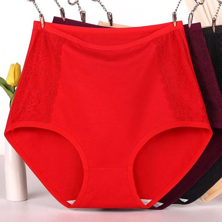 Dámské kalhotky nadměrných velikostí XL 6XL Stahovací kalhotky pro břicho Pohodlné kalhotky pro střední věk