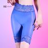Couple Lingerie 5D Oily High-Waisted Boxer Shoers Butterfly Lace Waist Sexy Underwear See Through Stockings Sissy Pouch Panties