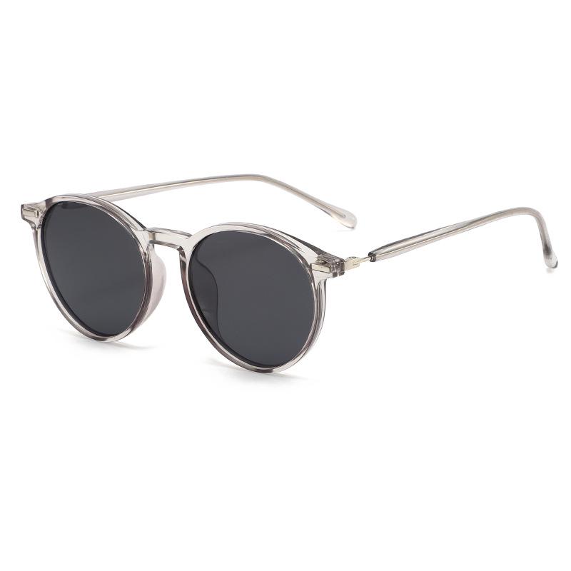 Women's Small Round Frame Polarized Sunglasses, UV Protection, High-End Feel
