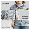ASK JUNIOR Unisex Children's Cartoon Print Short-Sleeve T-shirt