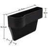 Leather Car Seat Side Pockets Storage Holder High-quality Universal Cars Seats Gap Crevice Storage Box Auto Interior Accessories