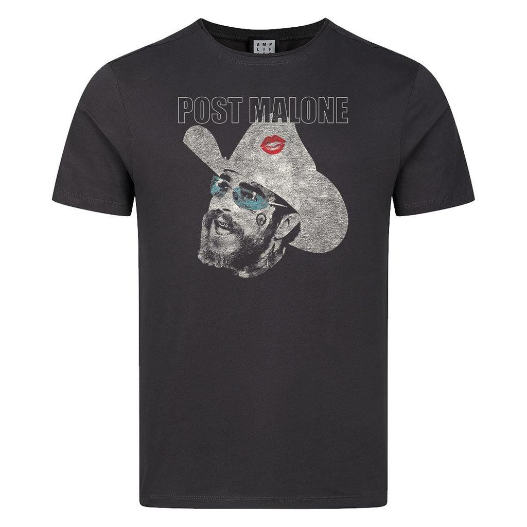 Amplified Mens Cowboy Kiss Post Malone T-Shirt