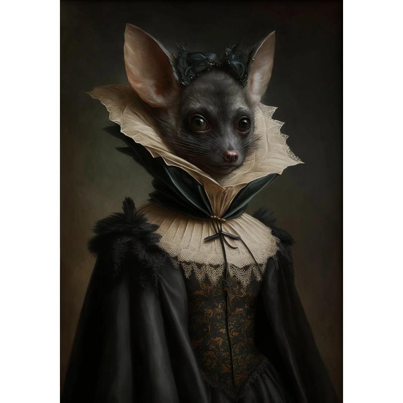 Dark Academia Art Haunting Ghost Poster Prints Halloween Home Decor Haunted House Gothic Vampire Canvas Painting Wall Art