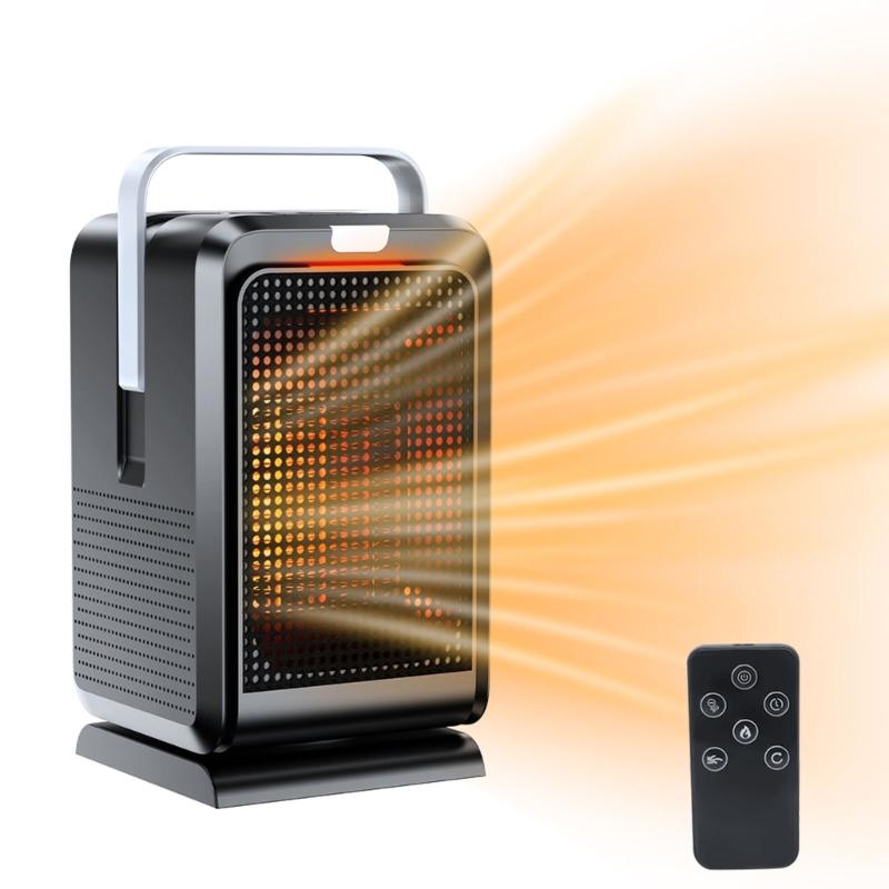  220V Electric Heater Warm Blower Portable Desktop Household Heating Stove Radiator Warmer Machine for Winter Home