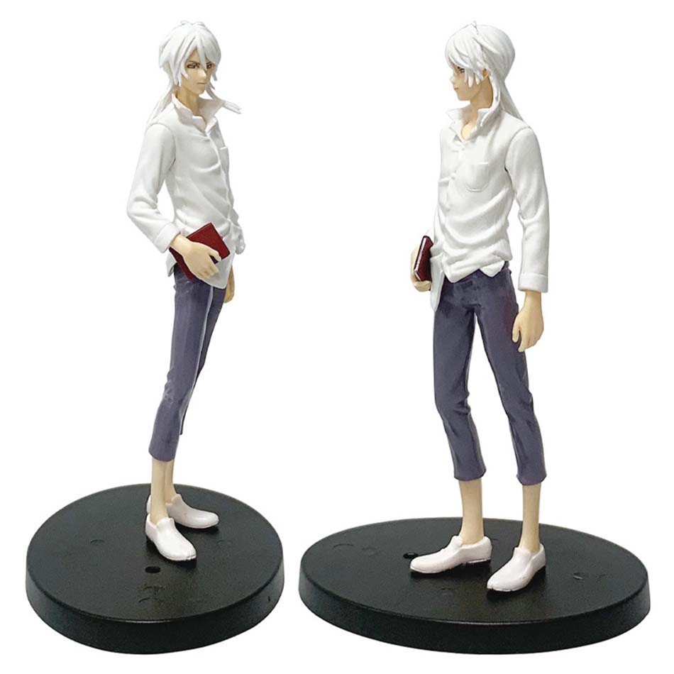 18cm Psycho-Pass Makishima Shogo Anime Figure Parade Kougami Shinya Action Figure Kagari Shuusei Figurine Model Doll Toy