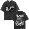 Washed Vintage My Chemical Romance The Black Parade Is Dead Tshirt Men Women Parade Punk Emo Rock Band Short Sleeve T Shirts