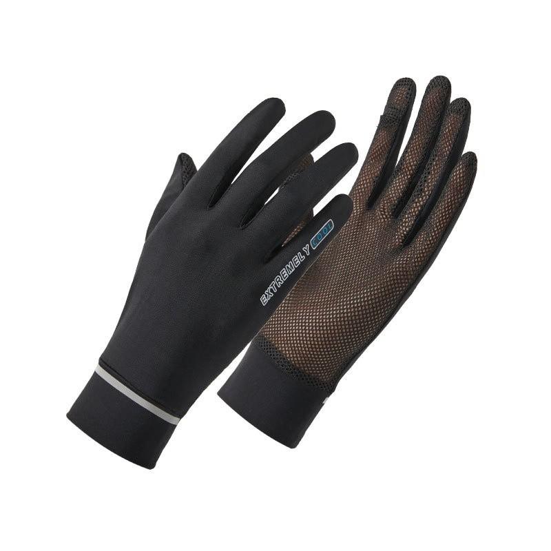 Summer Womens Breathable Uv Protection Gloves With Touch Screen For Outdoor Cycling And Sports