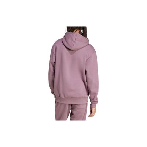 adidas Pullover Casual Hoodie American Retro Sweatshirt for Men, Purple Pink
