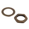 Nut Washer Kit Instrument Socket Connector Fasteners for Electric Guitar Bass M9 Female Thread