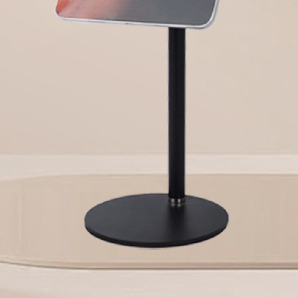 Adjustable Height Vertical Tablet Stand Disc Base Anti-slip Portable Monitor Stand Wear-resistant Rotating Mobile Phone Holder
