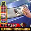Car headlight repair kit, universal type for removing oxidation, yellowing, scratches, and polishing to increase transparency.