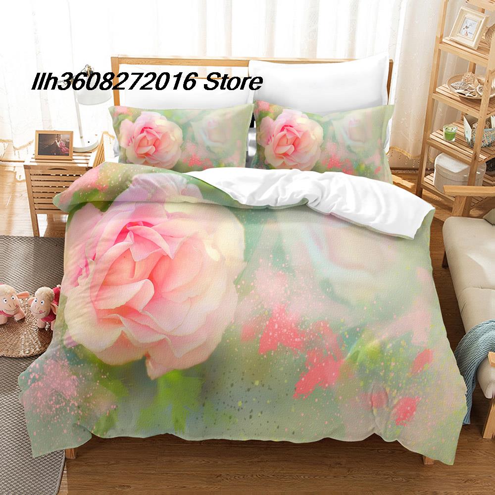 

Dropship Wholesale Christmas Bedding New Year Gift Comferter Bed Set Warm Comfortable King Size Bedding Set Cover 3d 200*230cm Double
