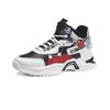 Męskie sportowe sneakersy modne sznurowane buty na platformie z dopasowaniem kolorystycznym wysokie buty uliczne do chodzenia dla mężczyzn kultowe casualowe sneakersy