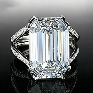 Fashion gold-plated zircon ring for women in Europe, America, light luxury zircon finger