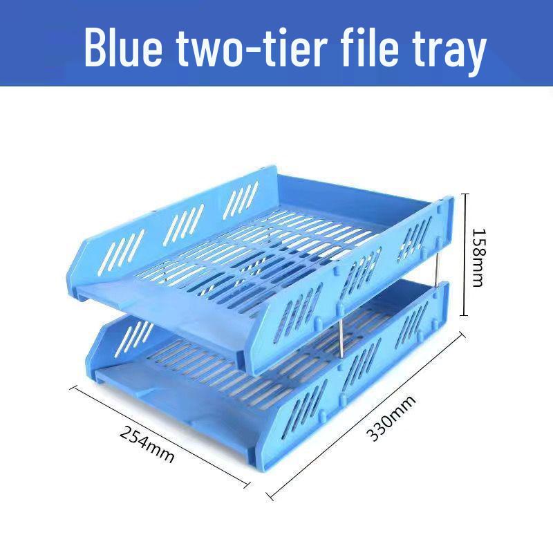 Student Desk Organizer: File Rack, Storage Tray & Book Stand