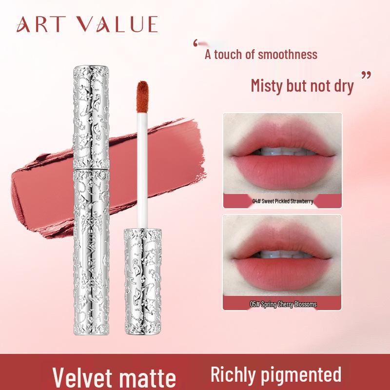 

ArtValue Floating Butterfly Velvet Matte Long-lasting Nude Whitening Lipstick