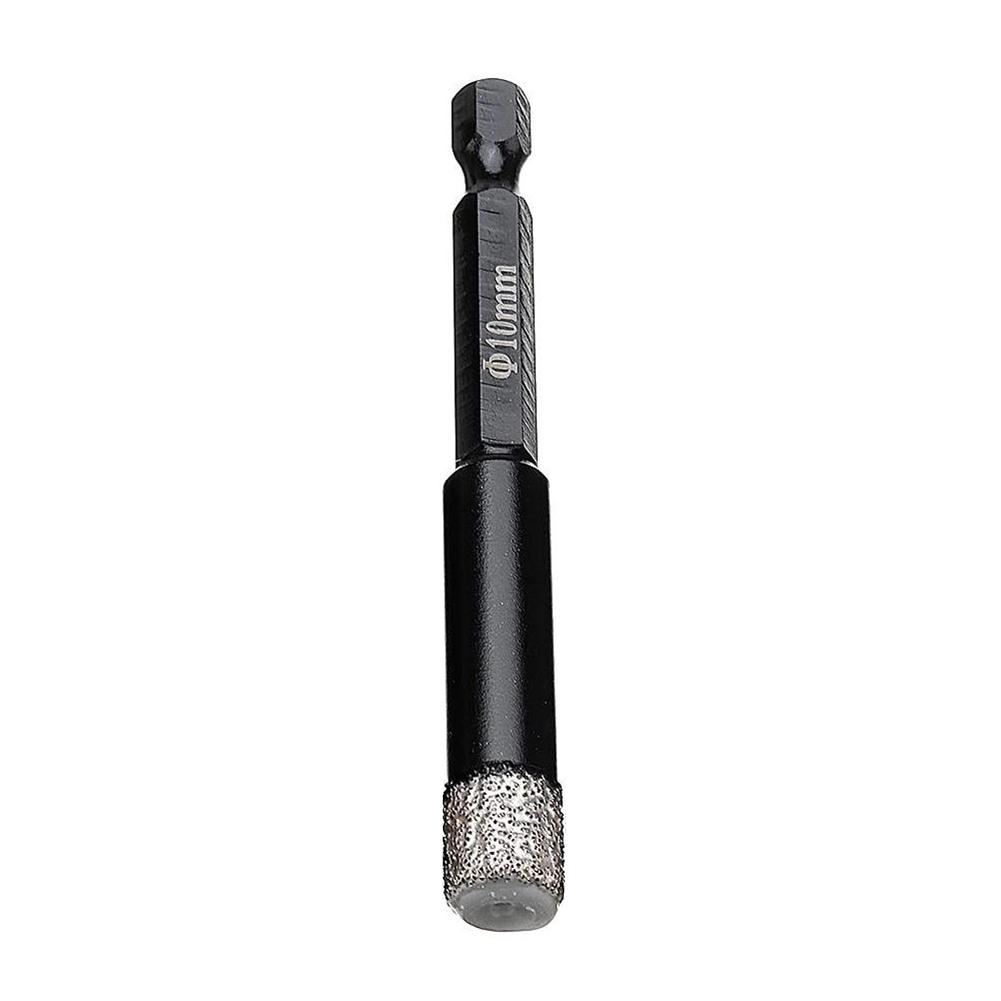 6mm Vaccum Brazed Dia-mond Dry Drill Bit Porcelain Granite Tile For Glass Marble Ceramic Hard Plastic Drilling Power Tools Parts