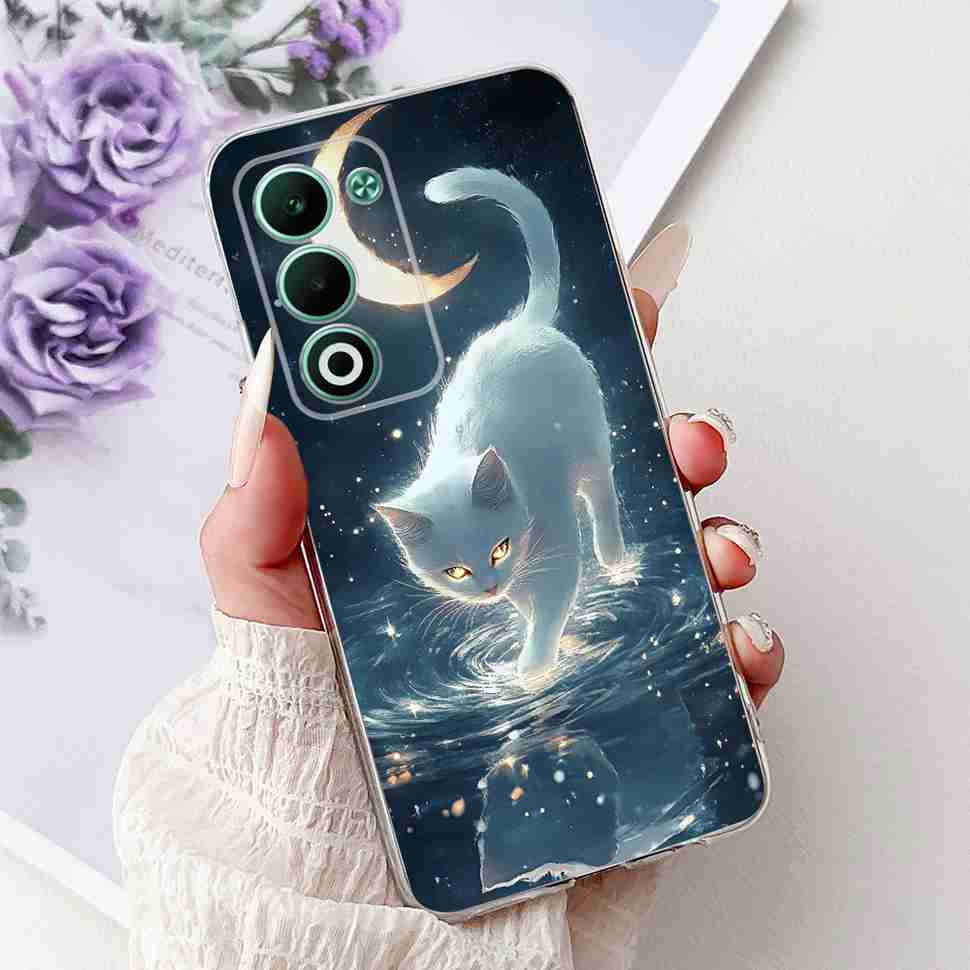 For Oppo A5 5G Global 6.67" Case Fashion Rose Butterfly Soft Silicone TPU Cover For Oppo a5 A5 2025 CPH2735 Phone Casing Coque
