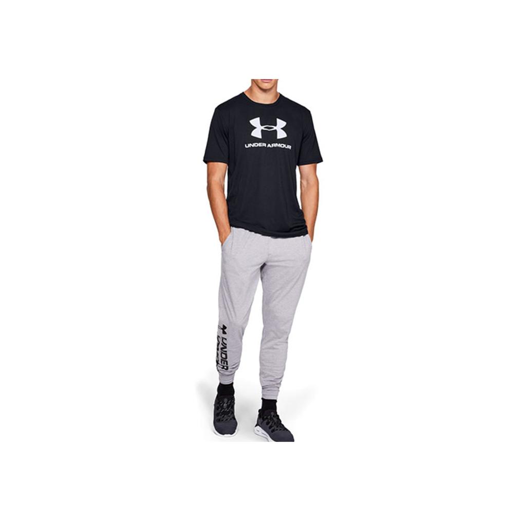 Under Armour Sportstyle Training Short-sleeve T-shirt Men Tops Black 1329590-001