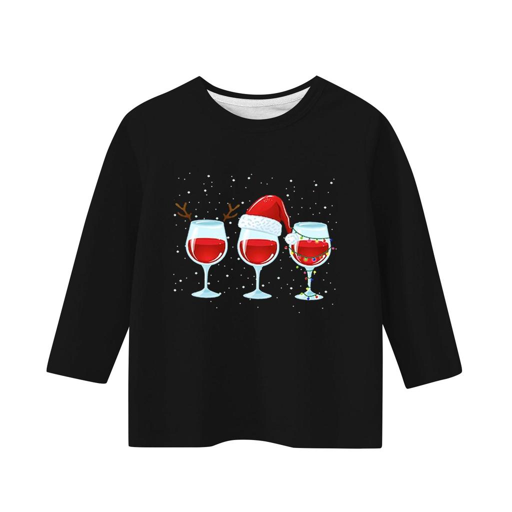 Dětské ležérní tričko s 3/4 rukávem a potiskem ke Dni nezávislosti, s kulatým výstřihem