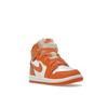 Air Jordan 1 High OG TD Starfish Baby-Sneakers Orange Weiß Cacao-Wow CU0450-101