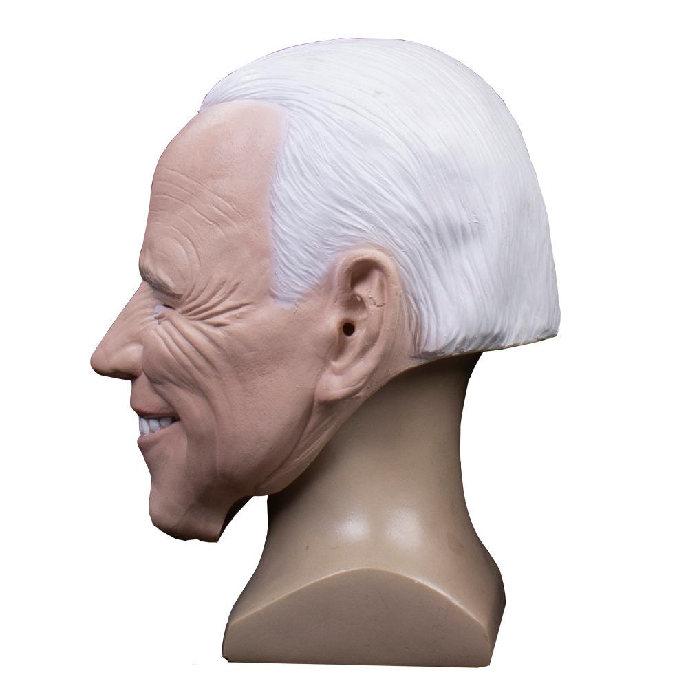 Latex Old Man Mask for Joe Biden for Halloween Cosplay Costume Party Props Gift