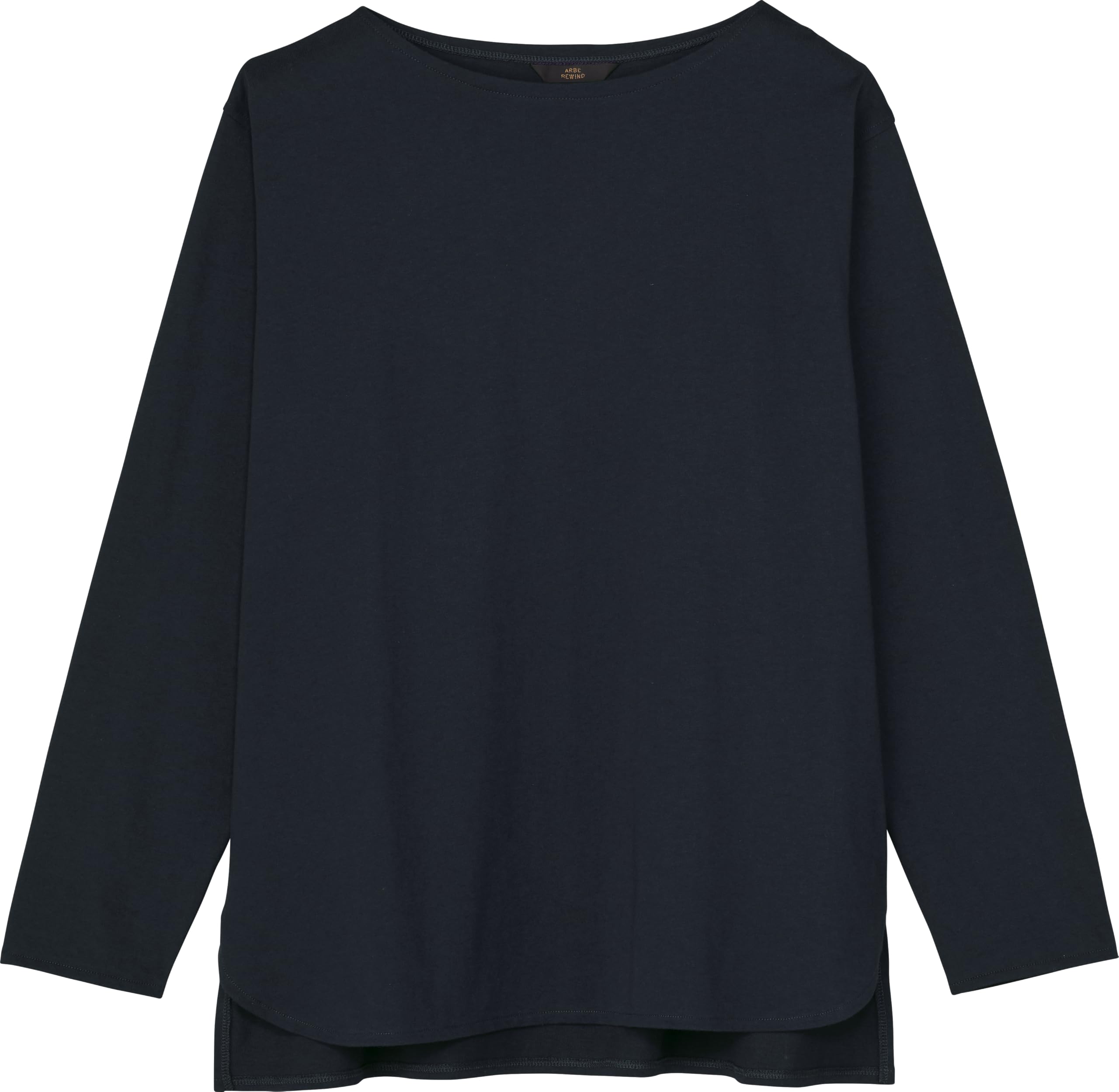 

Albe Rewind RW0003 C-10 Black, Long Sleeve Basque Shirt, Boat Neck, 100% Cotton, Sizes SS-3L, Lightweight, Durable, Dry-Touch, Cut and Sewn, Size M