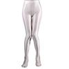 Stage Performance Leggings Glossy Shiny High Waist Fitness with Socks Stage Show Skinny Smooth Surface Yoga Trousers Women Clothing