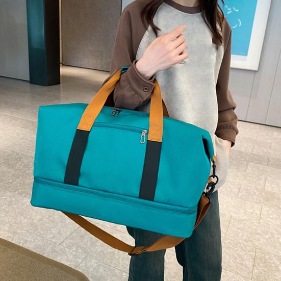 Gym Bag Large Capacity Yoga Bag with Independent Shoe Compartment Dry And Wet Separation Workout Bag for Travel Fitness Swimming