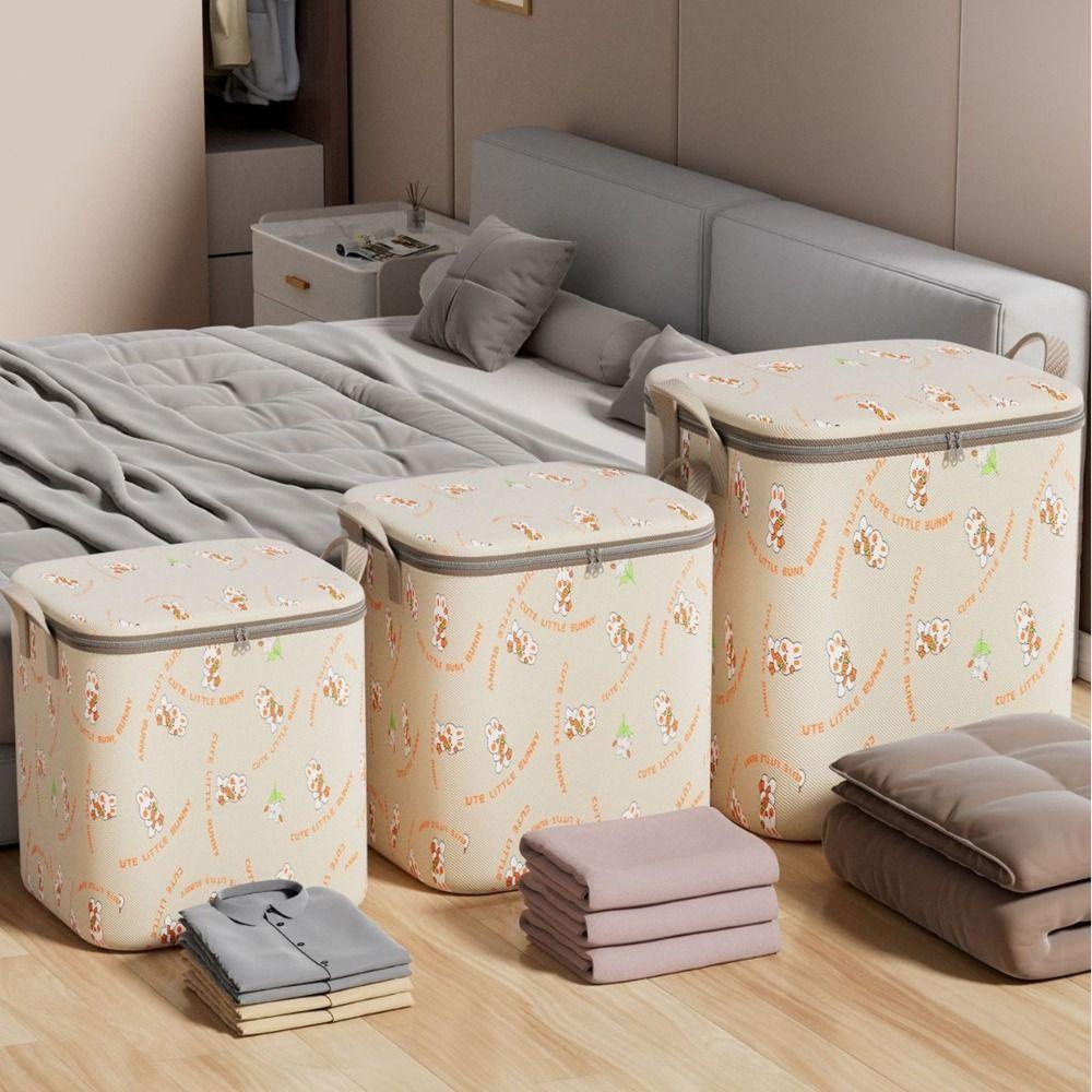 Thickened Luggage Moving Bag Non-woven Fabric Clothes Packing Box Quilt Sorting Bag  Blanket