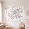 VIKAMA Kawaii Angel Backdrop Tapestry Chobits Cute Wall Hanging Perfect Home Decor for Living Room Bedroom Home Perfect Gift