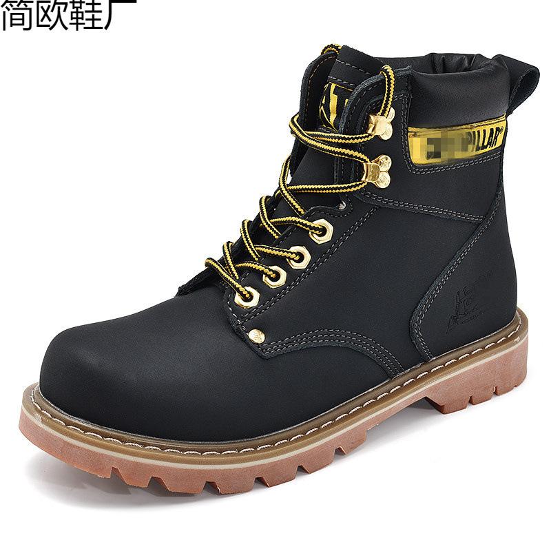 New Martin boots men's tooling shoes casual popular men's and women's high-top velvet snow boots