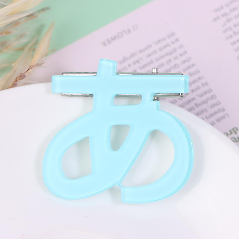 Japanese Script A Hairpin Harajuku Steampunk Handmade Subcultural Headwear Cute Water Color Sweet Girls Back Hair Clips