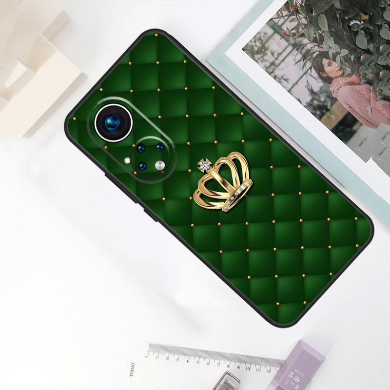 Quilted Texture Sofa Pattern Crown Case For Honor Magic 7 Pro 5 6 Lite Cover For Honor 200 400 50 70 90 X9 X8a X8b X9a X9b X9c