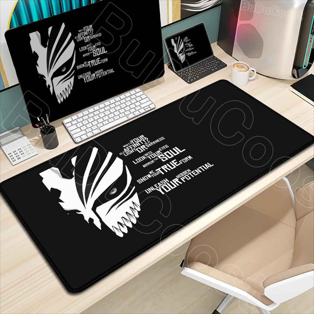 New Hot Cool Anime Bleach Mouse Pad XXL Large Mousepad Manga Laptop Office Rubber Soft Table Pc Gaming HD Printing Non-Slip Mat