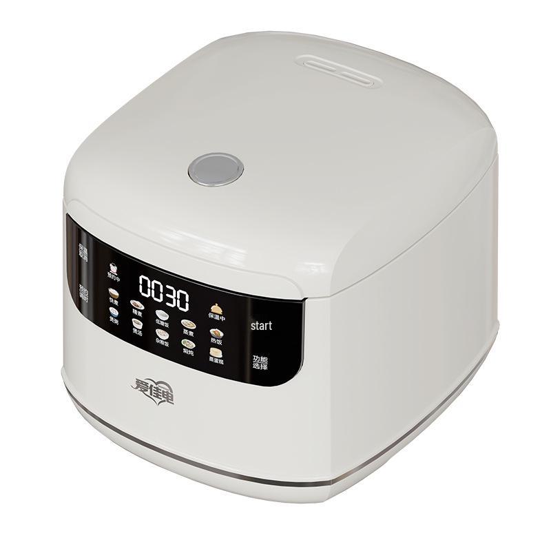 2L Intelligenter Multifunktionaler Reiskocher mit Voreingestelltem Timer für Haushalte und Wohnheime