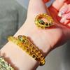 Snake Head Bracelet Sand Color Snake Shape Imitation Women's Fashion Versatile Birthday