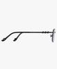 Likkeullou Rc Stainless Steel Amon Sunglasses Black