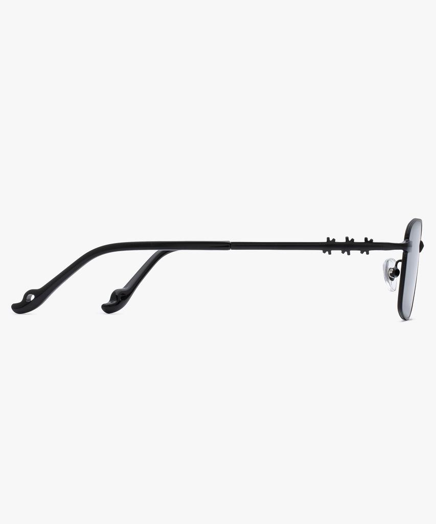 Likkeullou Rc Stainless Steel Amon Sunglasses Black
