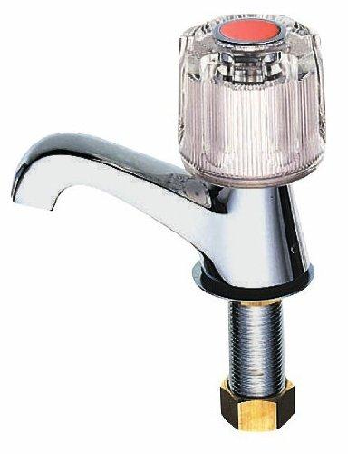 SANEI JY50JC-13-R Standing Faucet for Bathrooms, Hot Water, Nominal Size 13