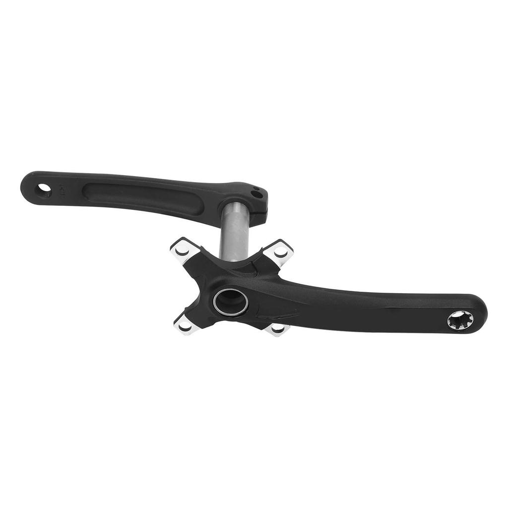 Fahrrad Hohlkurbelgarnitur Aluminiumlegierung 38T Narrow Wide Kettenblatt und 36 bis 38T Kettenschutz für Outdoor-Fahrten