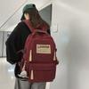 School bag backpack for girls, INS style student backpack, high school girls, college students, large capacity backpack for men