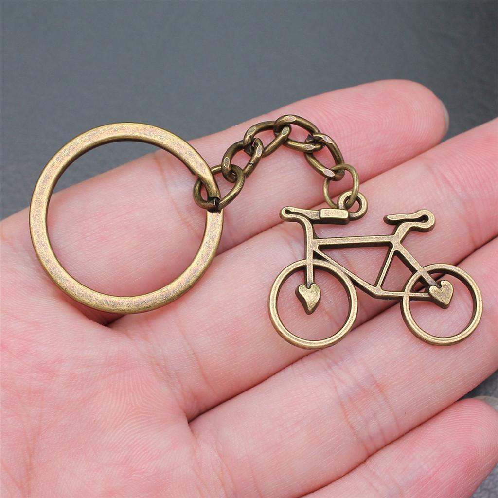 28mm Key Ring Couple Heart Love Minimalist Jewelry Components QY016