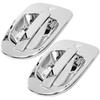 Set Chrome Door Handle Cover Fit For 2008-2017 Freightliner Cascadia Left & Right