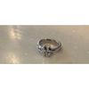 Used Good condition 4 ring clover silver