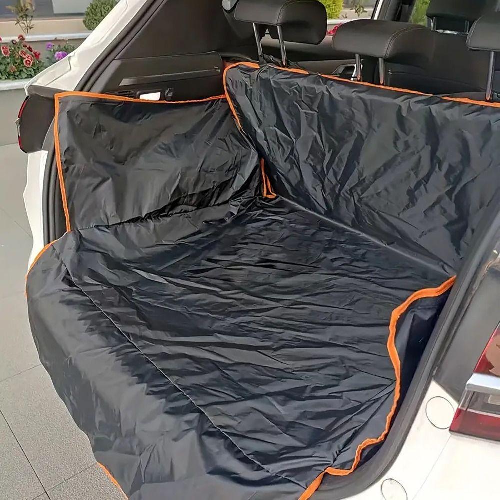 Dustproof Trunk Seat Cover Waterproof Seat Isolation Pads Durable Dog Cargo Pads For Rear Trunk